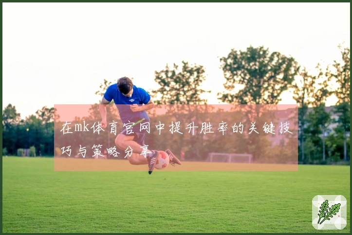 在mk体育官网中提升胜率的关键技巧与策略分享